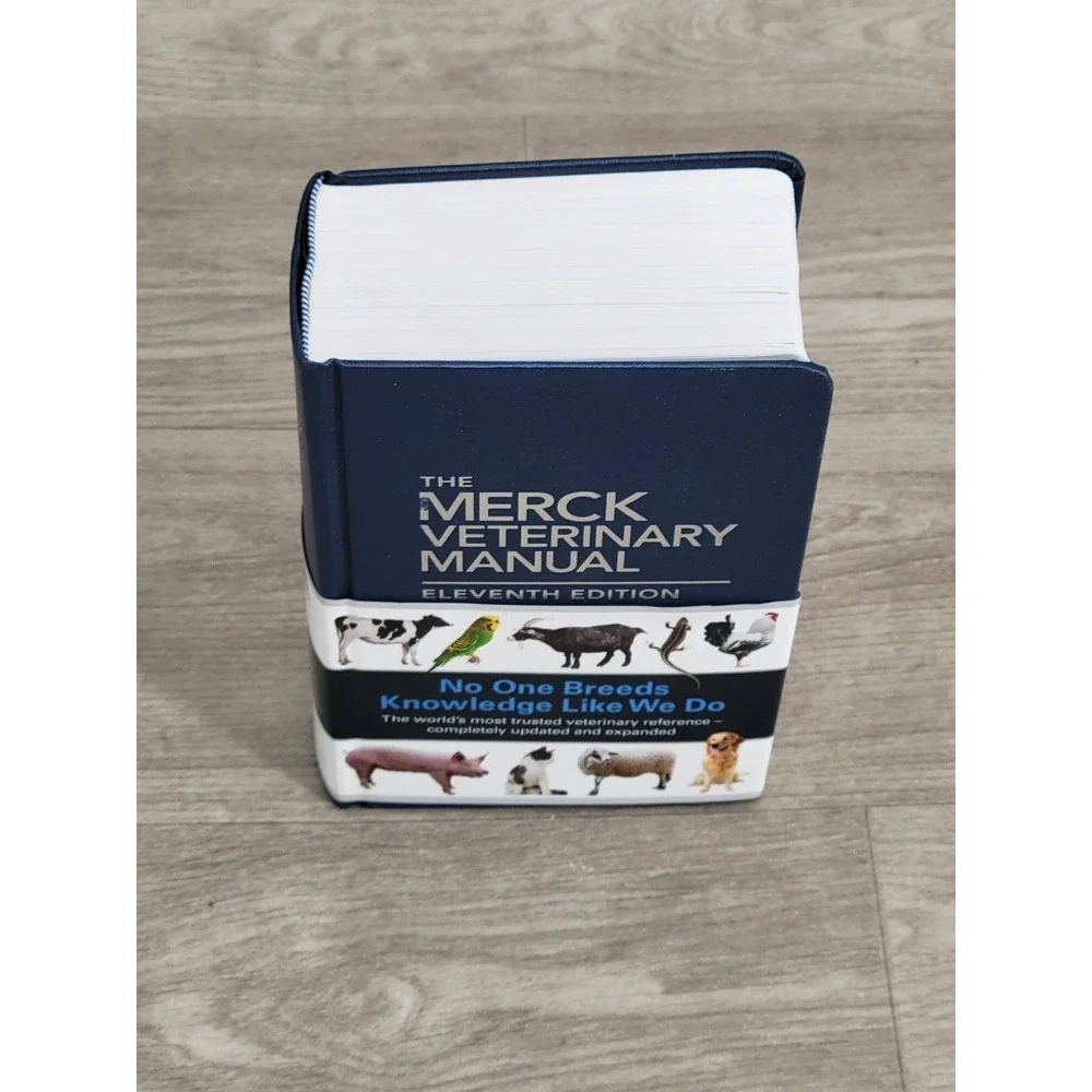 The Merck Veterinary Manual 11th Edition HC Aiello & Moses Like New Condition!